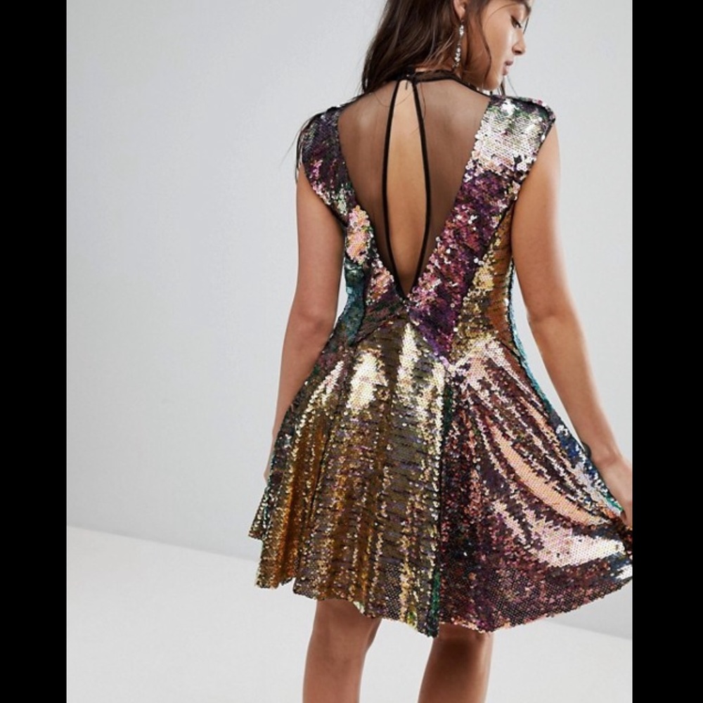 🌵NWT🌵Free People Dance ‘Til Dawn Mermaid Dress - Picture 2 of 14